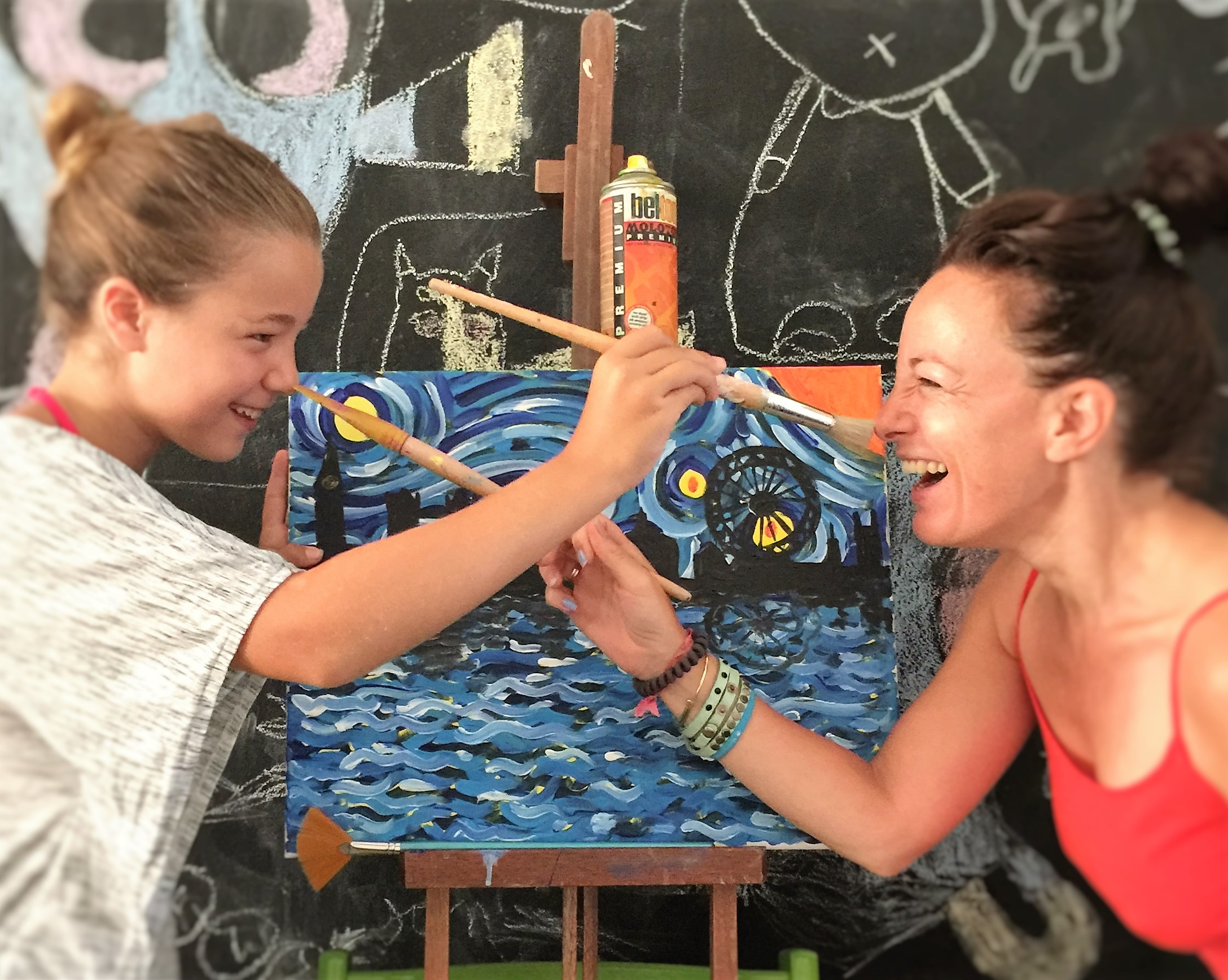 Gezinsworkshop schilderen - Afbeelding 4