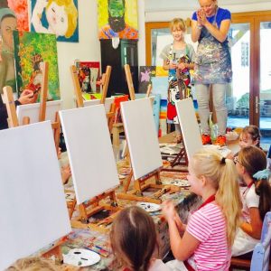 Art Party for boys and girls