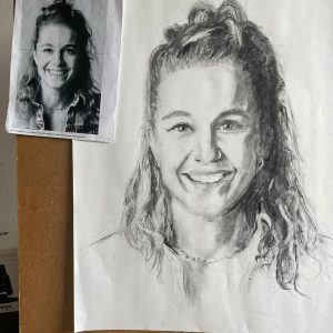 vrij portret tekenen open atelier
