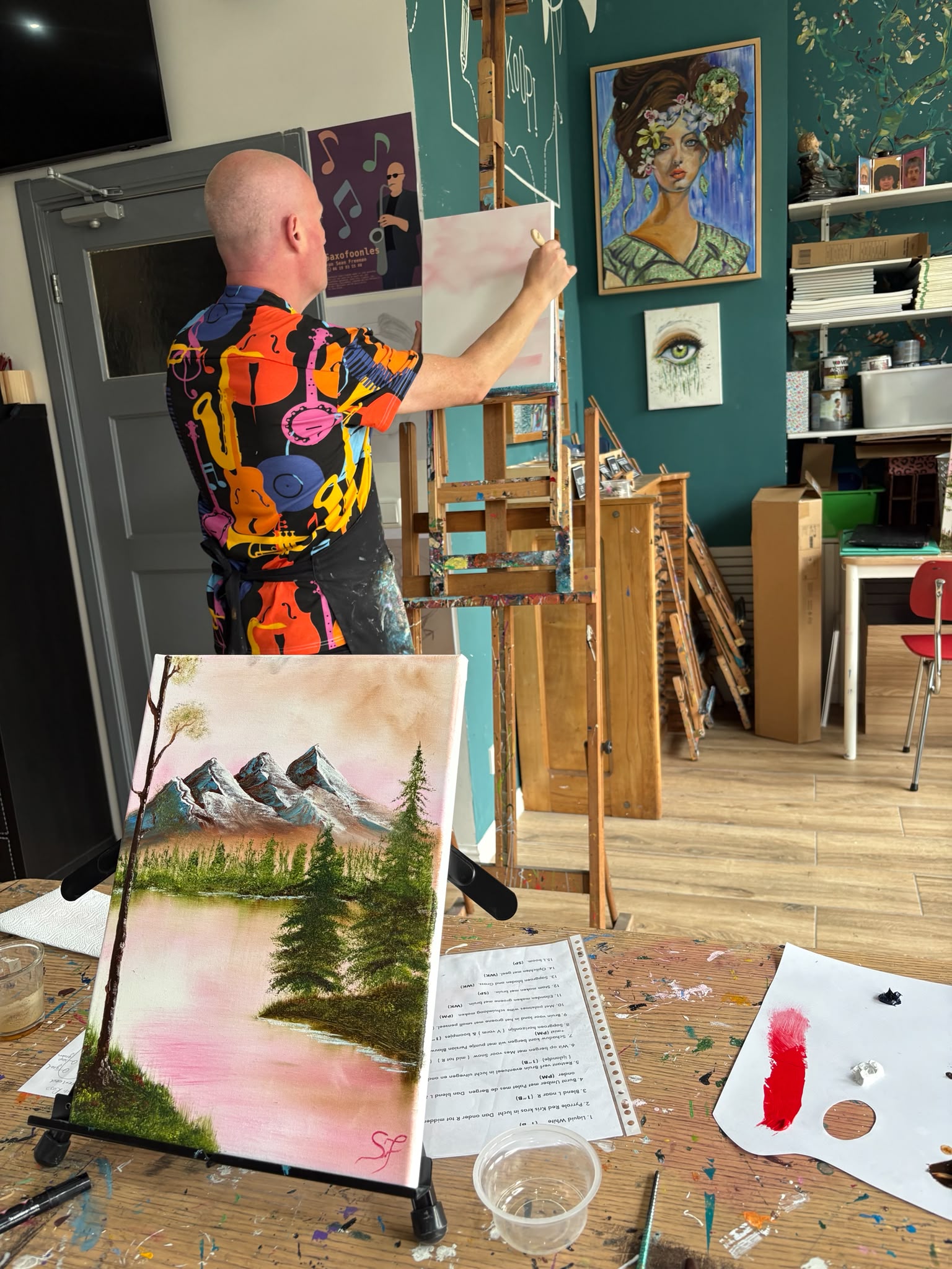 Bob Ross 23 aug 14.00-16.00 - Afbeelding 12